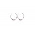 Orecchini a cerchio in argento 925 - CER6