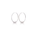 Orecchini a cerchio in argento 925
