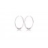 Orecchini a cerchio in argento 925 - CER8
