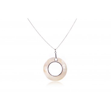 Pendente in madreperla e argento 925