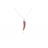 Pendente in madrepora e argento 925 - KCN7
